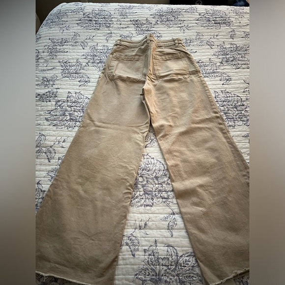 Mango Catherine jeans in tan size 6 - Picture 2 of 8